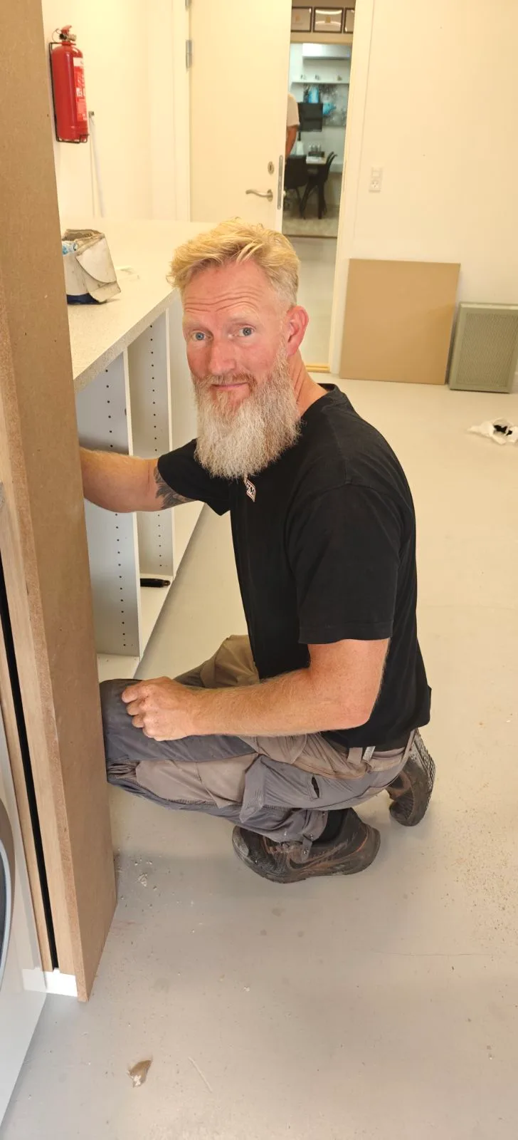 Richard Spang, tømrer og indehaver af Spang Byg & Service